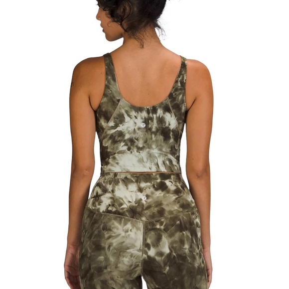 LULULEMON Align Crop top in diamond dye light sage - Picture 2 of 8